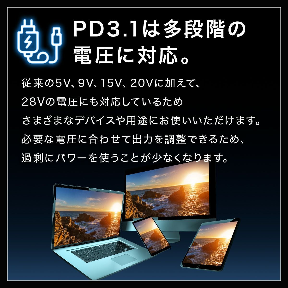 モバイルバッテリー ポータブル 2700mAh 大容量 140w 急速充電 LEDディスプレイ搭載 ワイヤレス充電 4台同時出力可 typeCポート USBポート ノートPC iPhone MacBook Galaxy Android スマートフォン 防災用 アウトドア