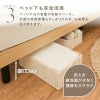 ベッド  機能性抜群 ベッドフレーム すのこ ヘッドボード すのこベッド コンセント 収納 収納付きベッド シングル セミダブル ダブル 高さ調整 高さ調節 北欧 ナチュラル グレー ホワイト ブラック ブラウン